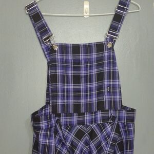 Royal Bones by Tripp size large Dress Purple Black skirtall
